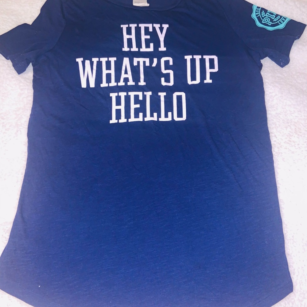 It is dark blue Pink med